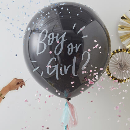 Gender reveal ballon - jongen of meisje