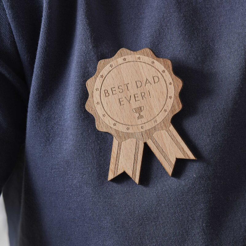 Badge 'Best dad ever'